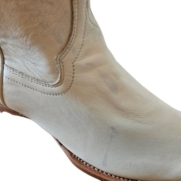 Tecovas Women's The Penny Western Cowboy Leather Boots Bone (lvory) Size 9.5 - Picture 10 of 16